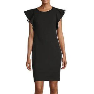 ⚡️🔽NWT CK Flutter Sleeved Dress